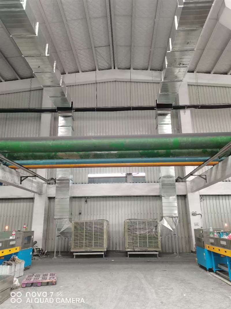 鋰電池材料車(chē)間環(huán)?？照{(diào)降溫